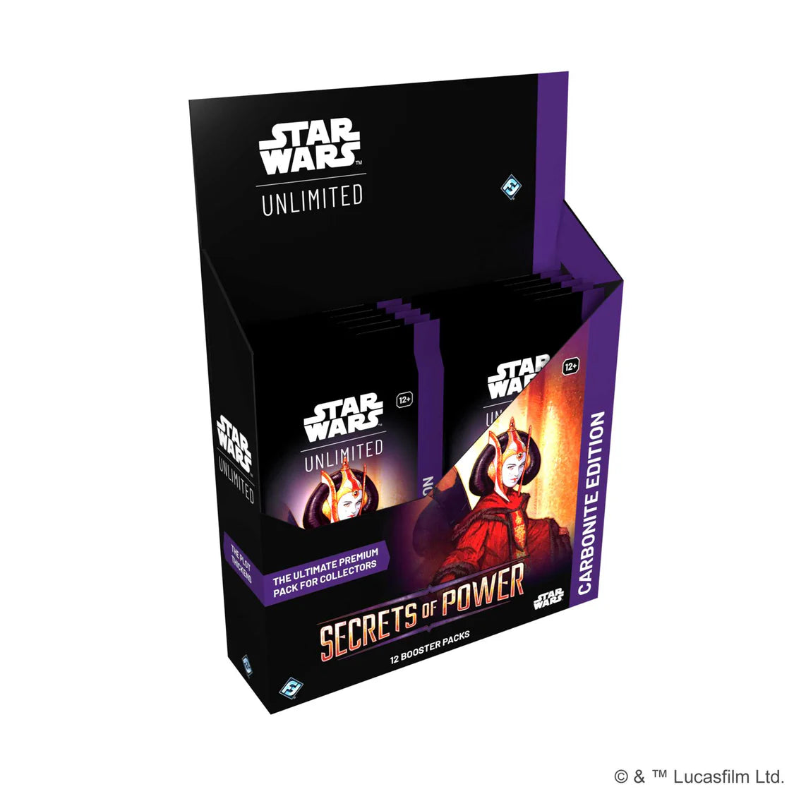 Star Wars Unlimited: Secrets of Power Carbonite Booster Display (12) LIMITED TO 1 PER CUSTOMER