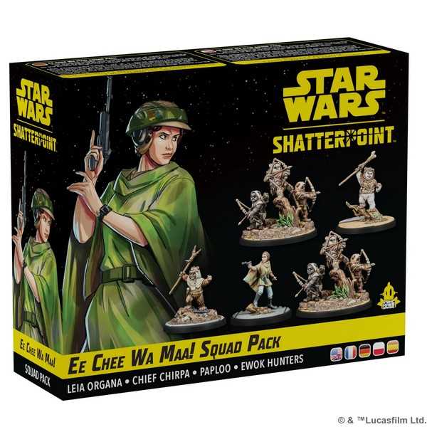 Star Wars Shatterpoint: Ee Chee Wa Maa! (Leia and Ewoks Squad Pack)