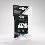 Gamegenic Star Wars: Unlimited Art Sleeves - Card Back Black