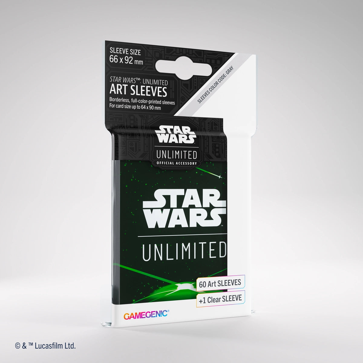 UNIT Gamegenic Star Wars: Unlimited Art Sleeves - Space Green