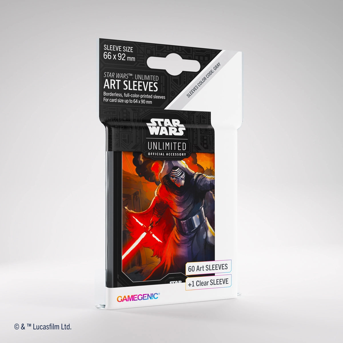 UNIT Gamegenic Star Wars: Unlimited Art Sleeves - Kylo Ren