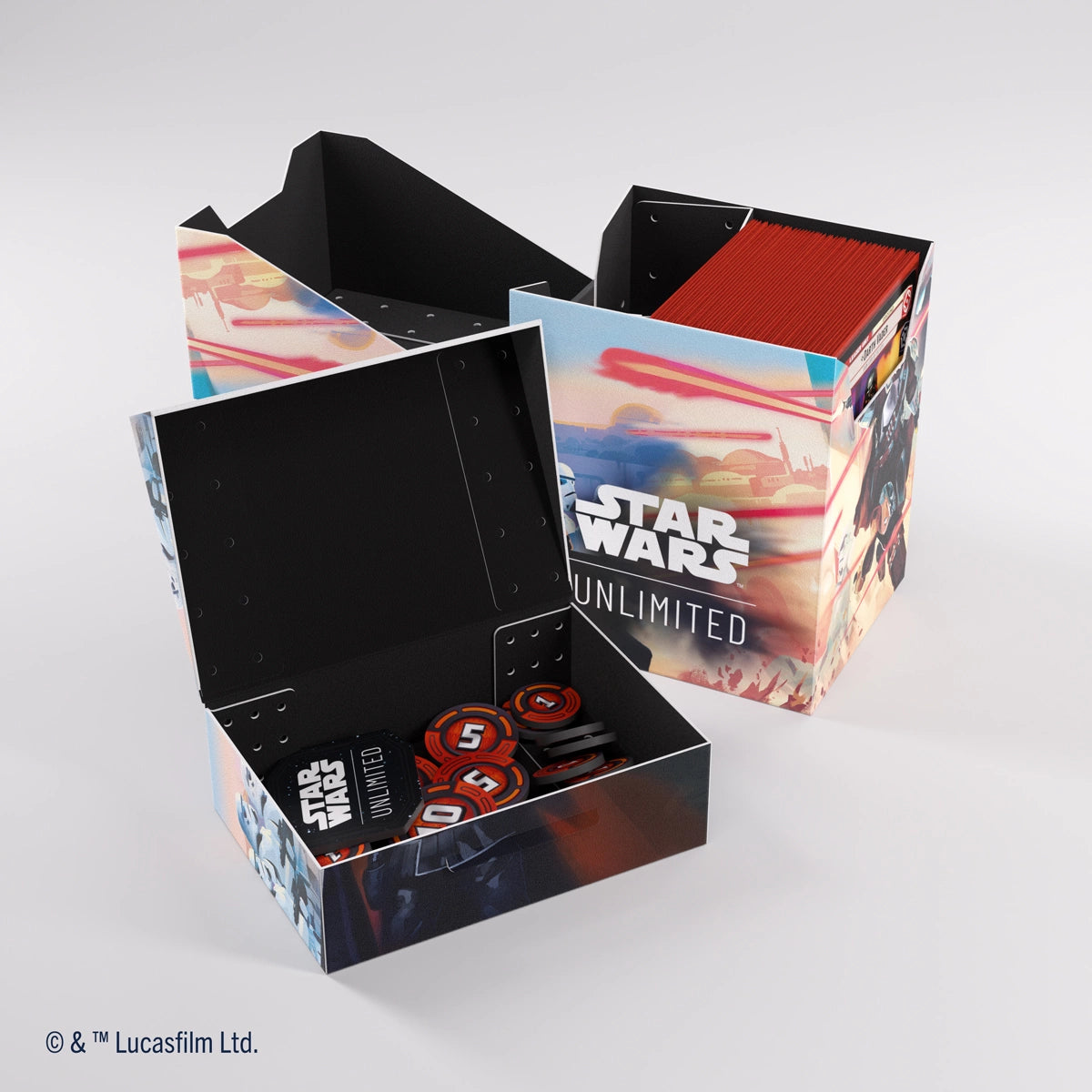 Gamegenic Star Wars: Unlimited Soft Crate - Mandalorian / Moff Gideon