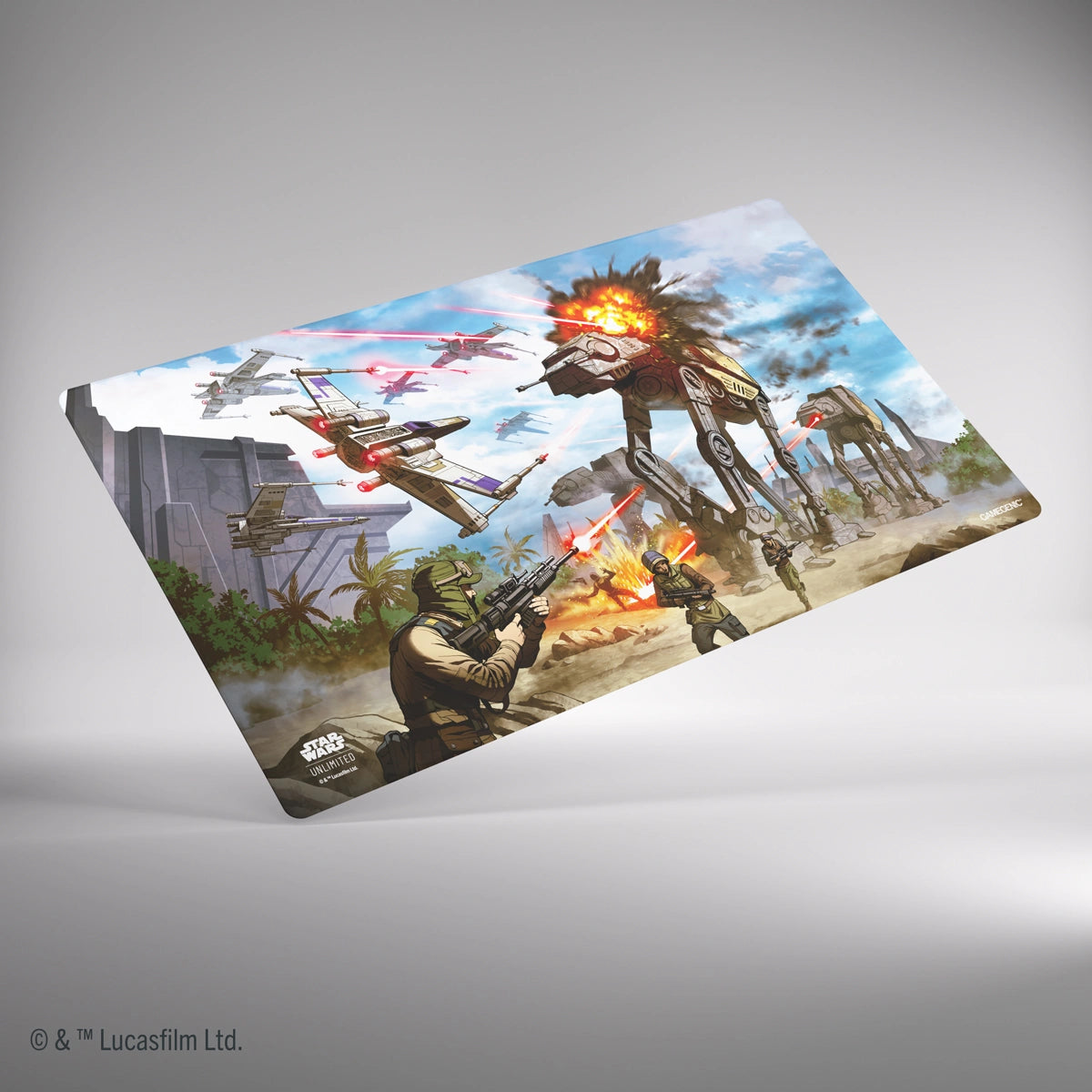 Gamegenic Star Wars: Unlimited Game Mat - Battle of Scarif