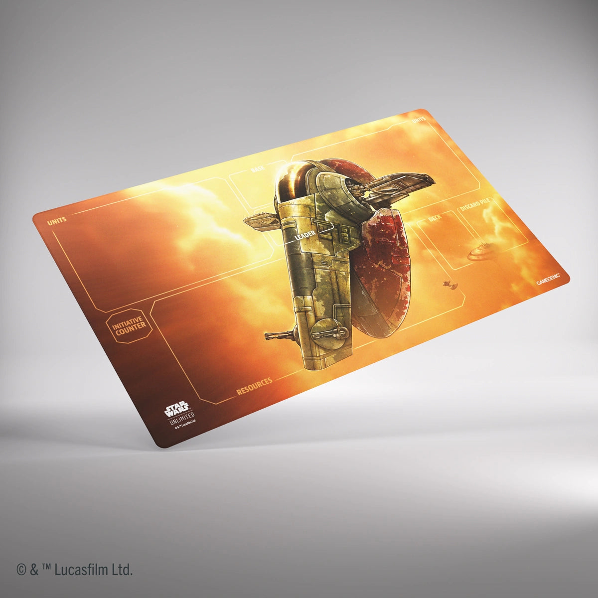 Gamegenic Star Wars: Unlimited Game Mat - Fett's Firespray