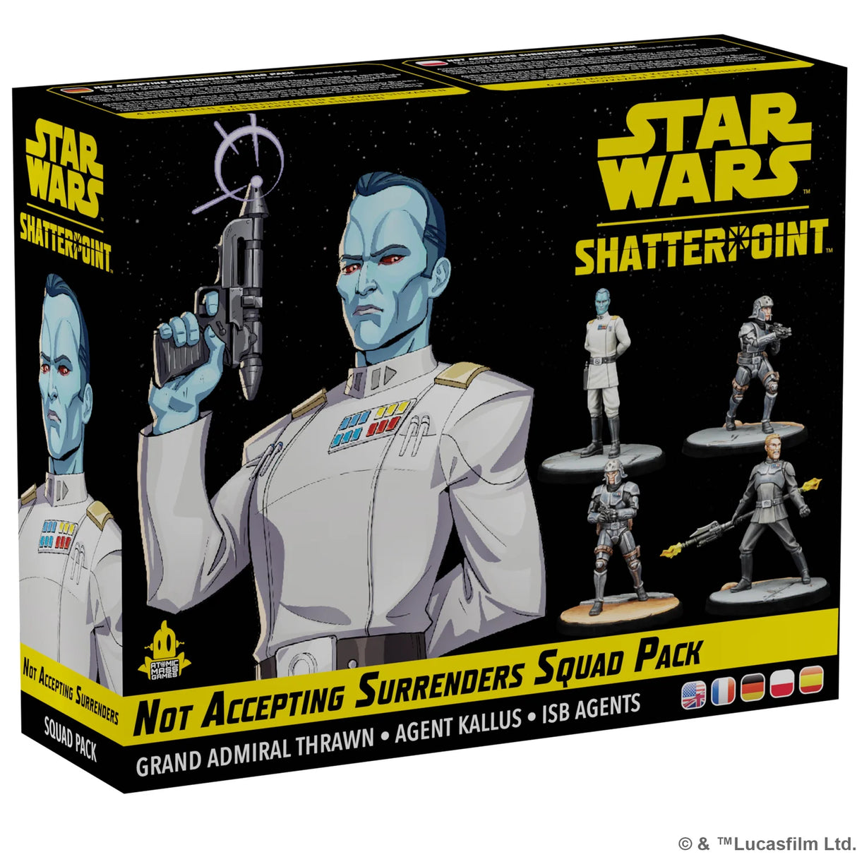 Star Wars Shatterpoint: Not Accepting Surrenders Squad Pack (Grand Admiral Thrawn)