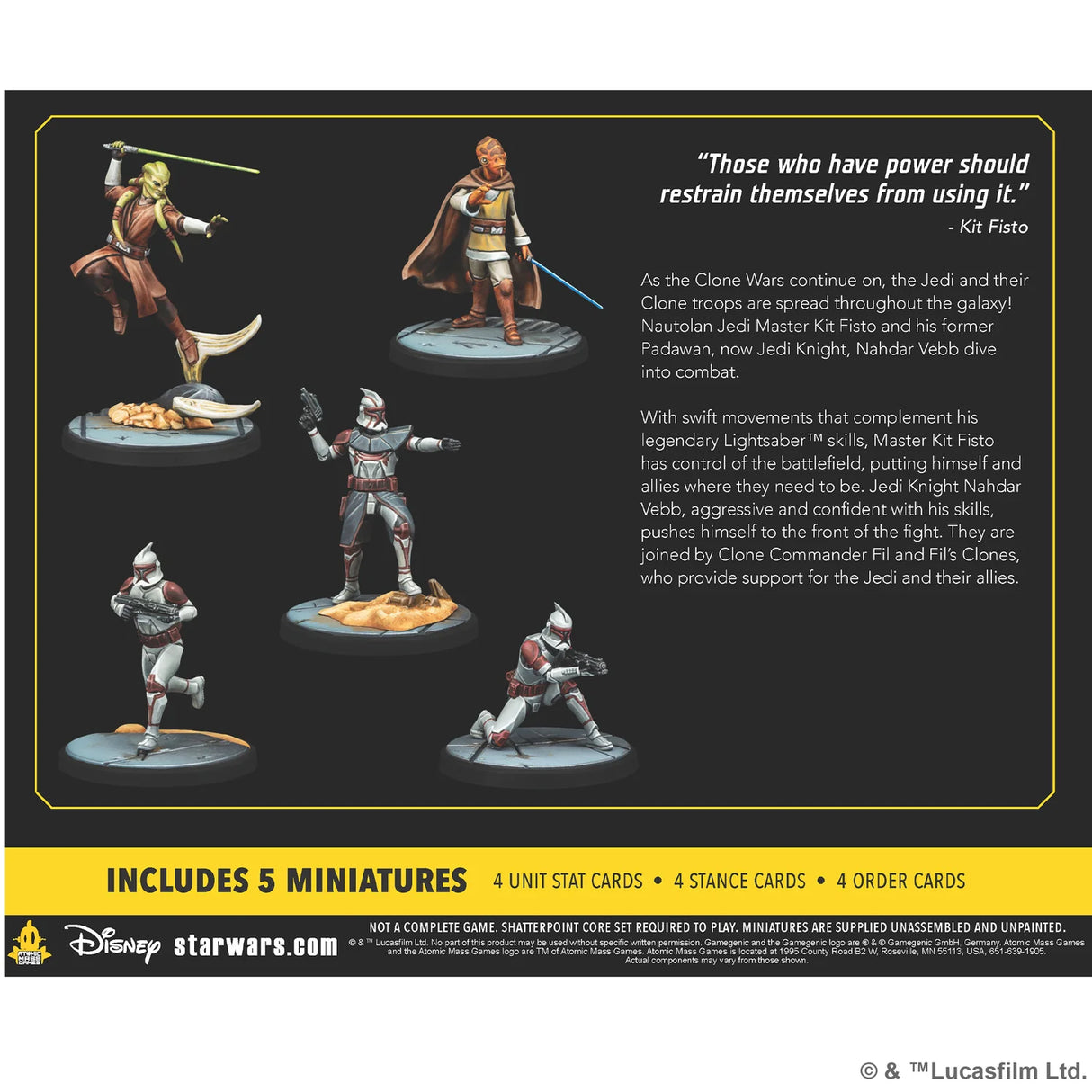 Star Wars Shatterpoint: Requesting Your Surrender Squad Pack