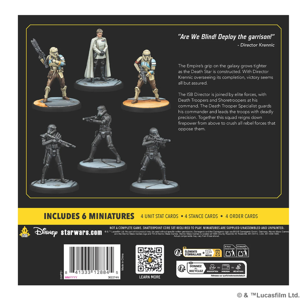 Star Wars Shatterpoint: Deploy the Garrison Squad Pack