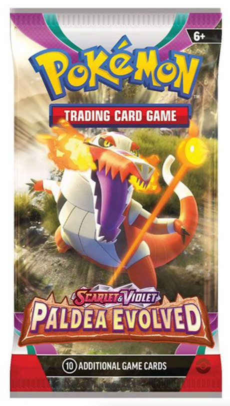 Pokémon TCG: Scarlet & Violet 2 Paldea Evolved - Single Booster Pack