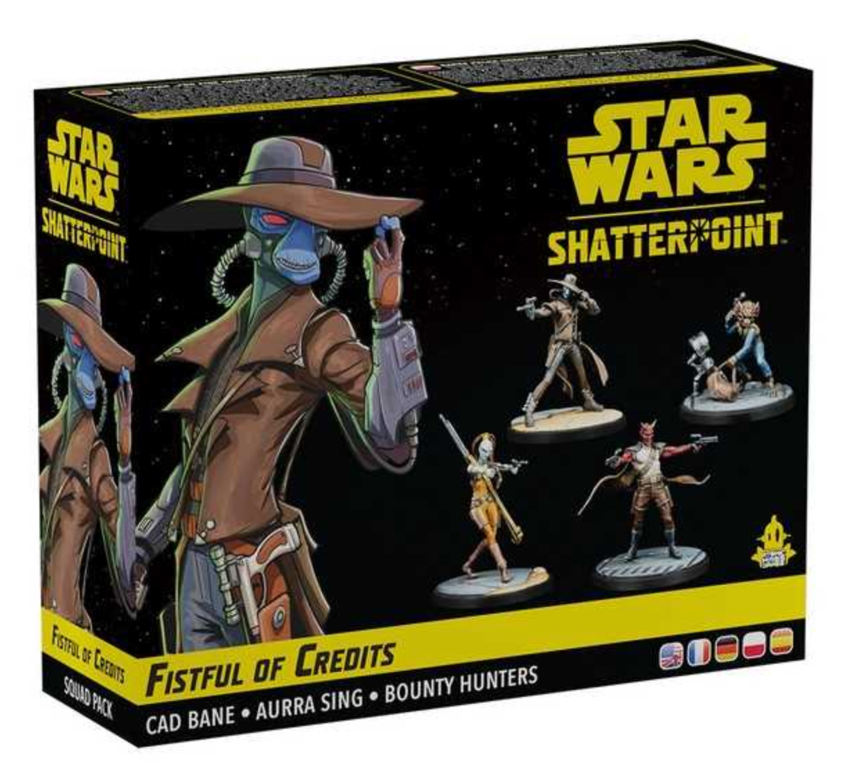 Star Wars Shatterpoint: Fistful of Credits (Cad Bane Squad Pack)