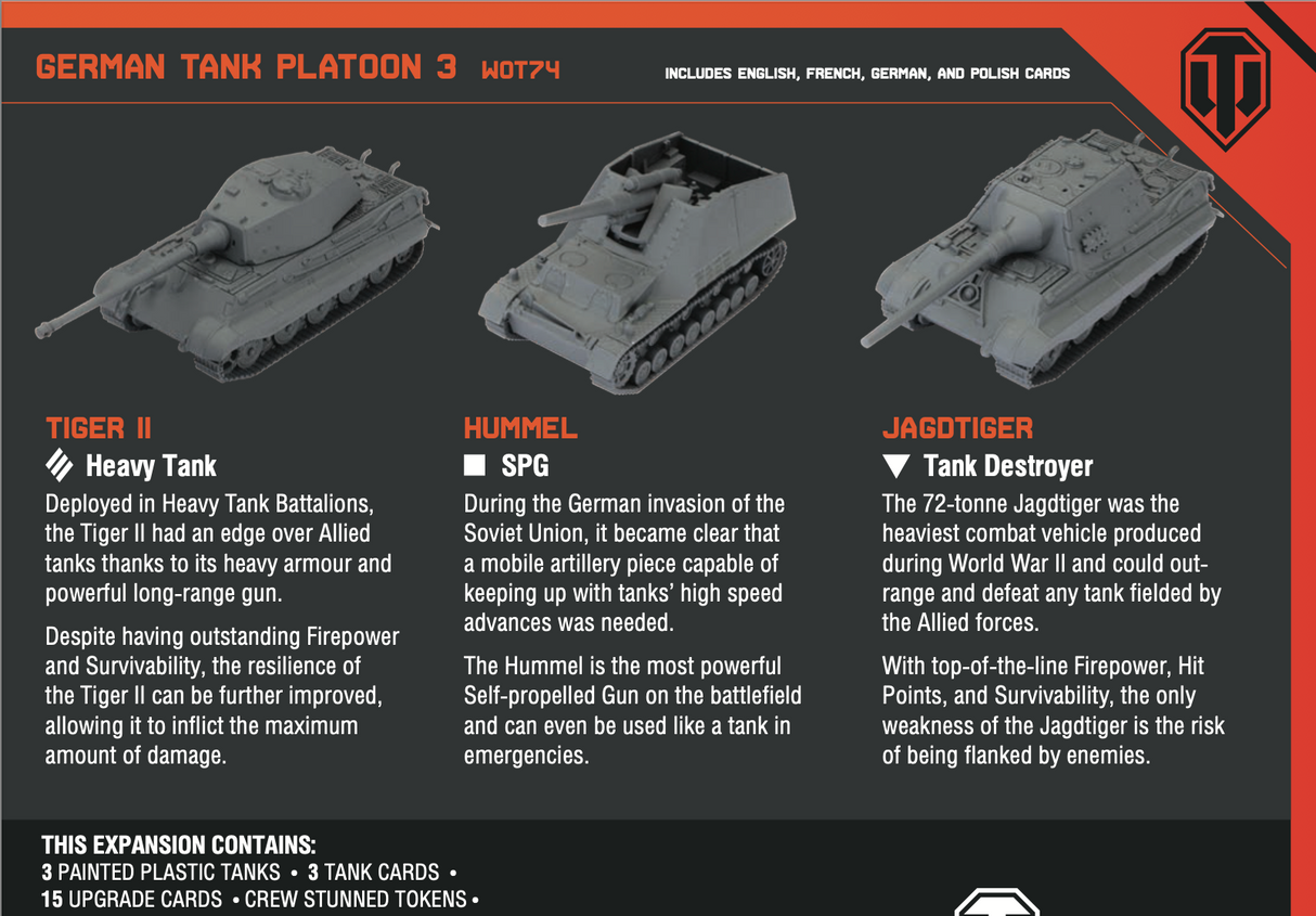 World of Tanks: German - Platoon Expansion Pack Wave 3