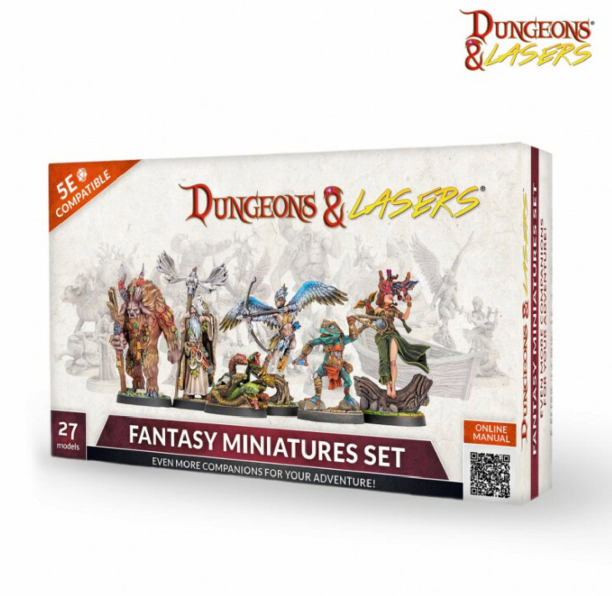 Dungeons & Lasers: Fantasy Miniatures Set