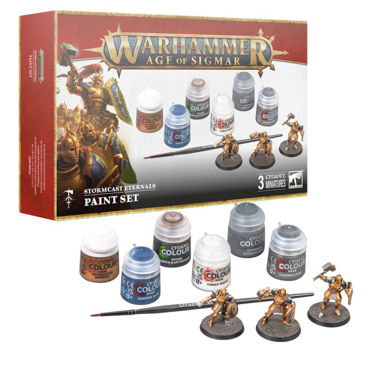 Age of Sigmar: Stormcast Eternals and Paint Set