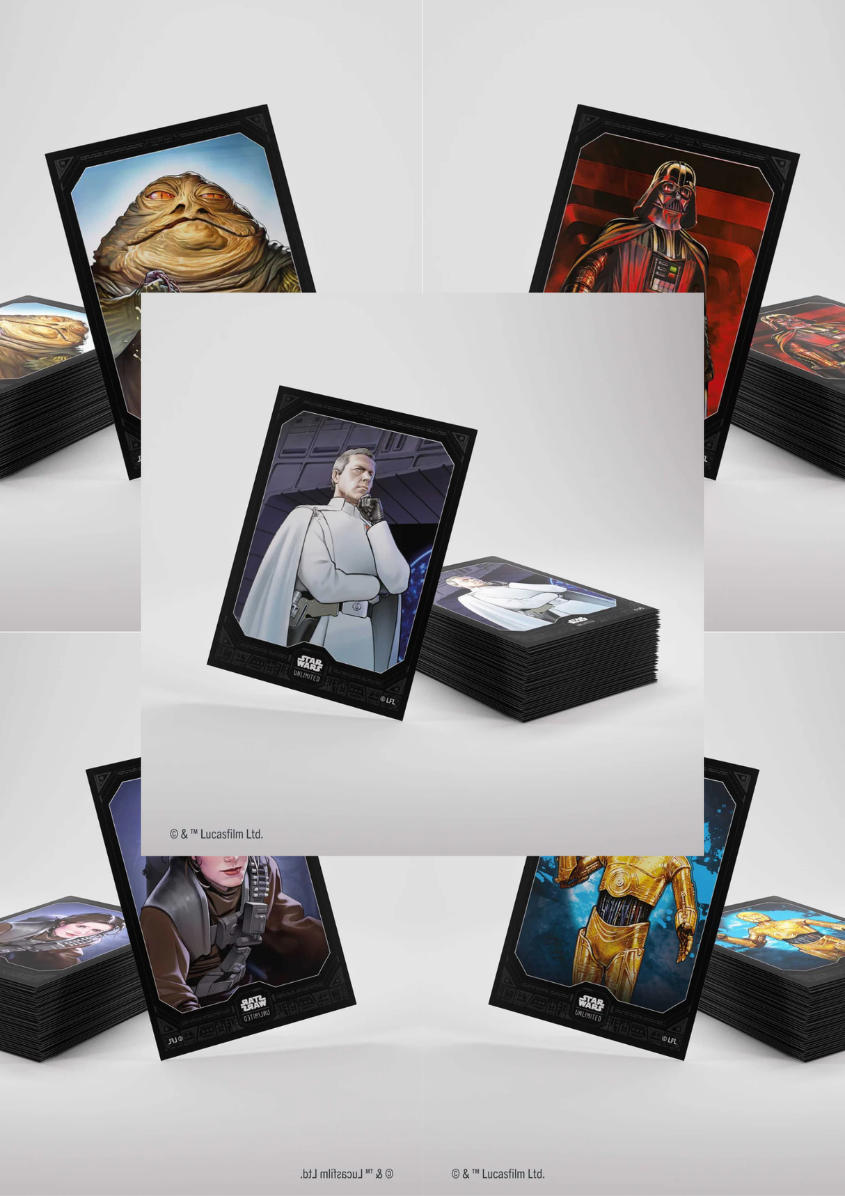 Gamegenic - Star Wars: Unlimited - Premium Art Sleeves - 5 box set (A Lawless Time)