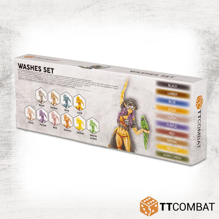 TTCombat Paints: Washes Set