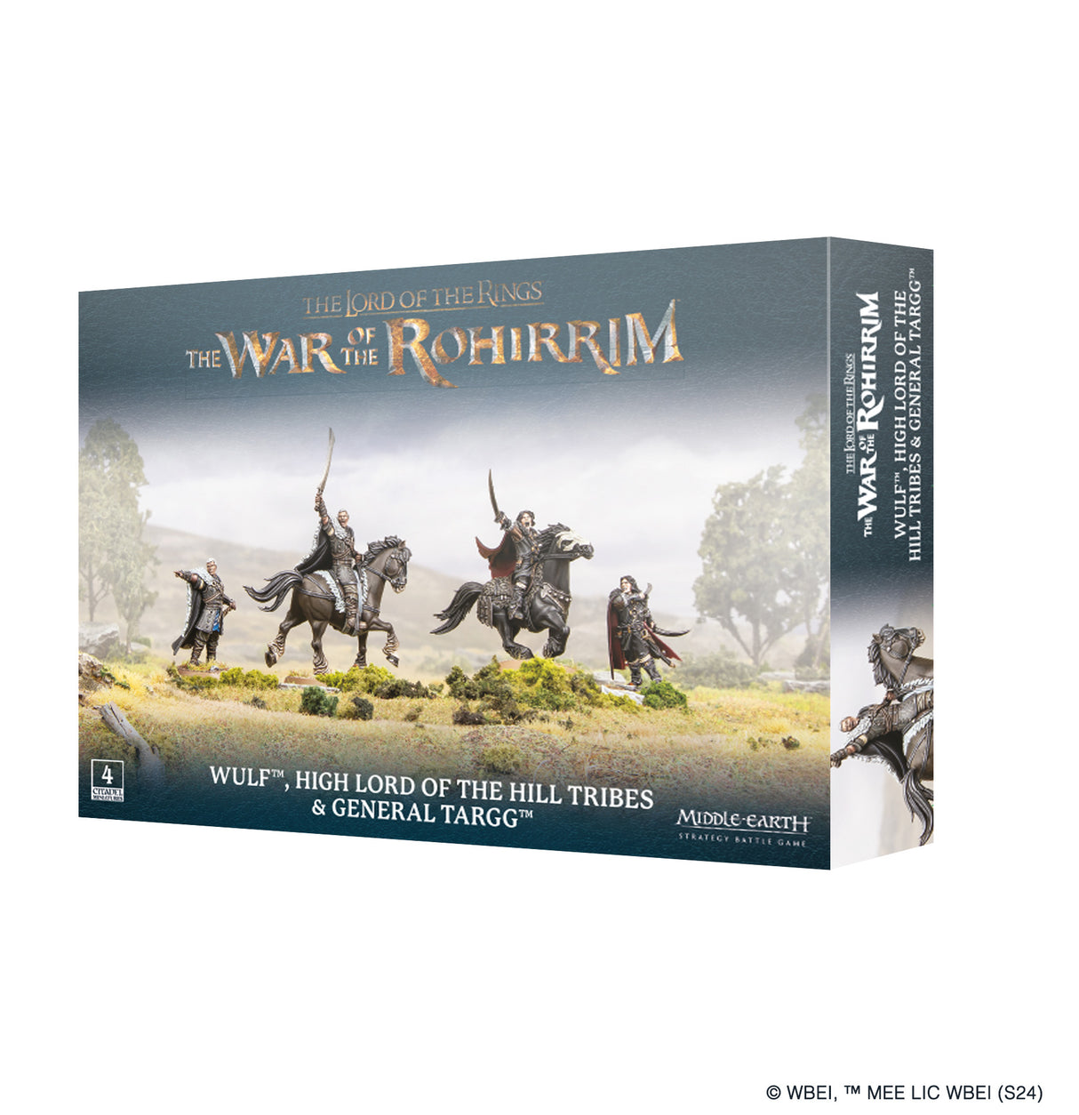 Middle Earth: Wulf High Lord of the Hill Tribes & General Targg