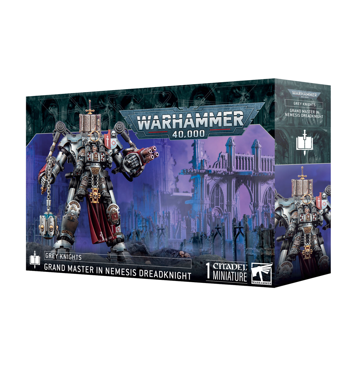 Grey Knights: Grand master in nemesis Dreadknight
