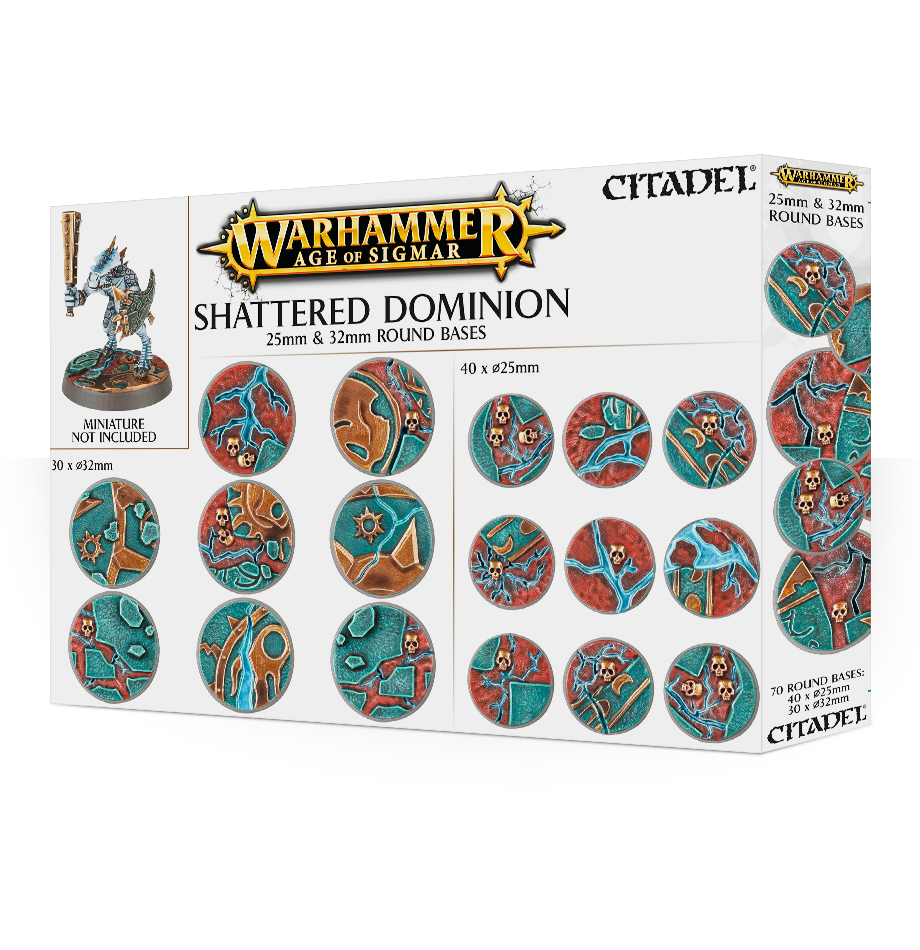 Citadel: Shattered Dominion - 25mm & 32mm Round Bases