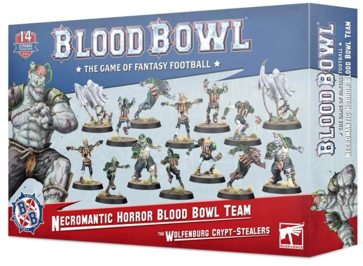 Blood Bowl: Necromantic Horror Team - The Wolfenburg Crypt Stealers