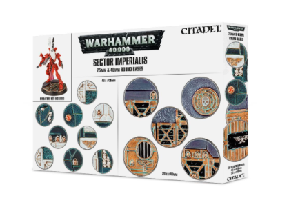 Citadel: Sector Imperialis - 25mm & 40mm Round Bases