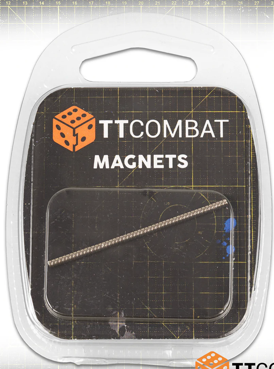 Magnets: 2mm Neodymium x50