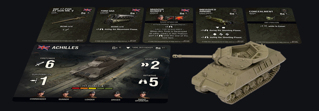 World of Tanks: British - Achilles