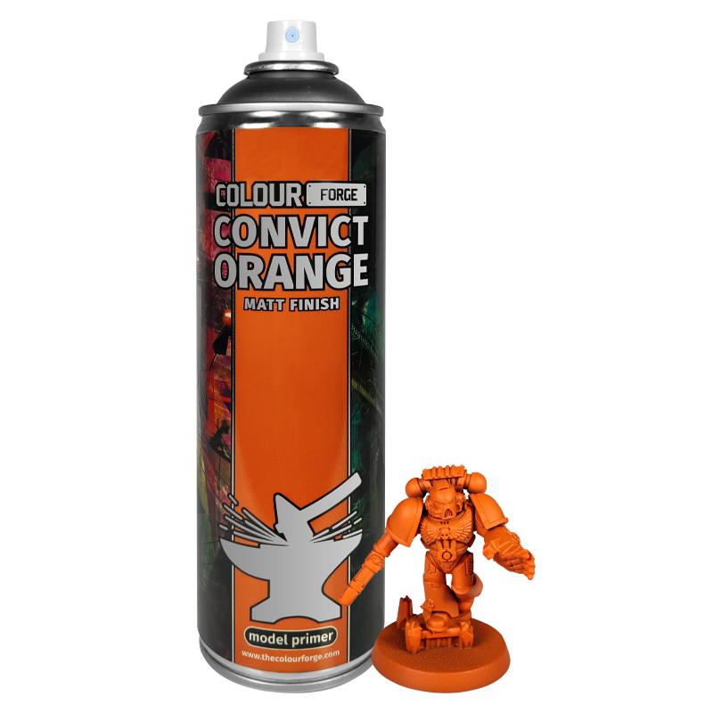Colour Forge Convict Orange Spray (500ml)