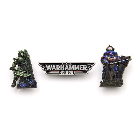 Warhammer 40K: Diorama Pin Badge Set