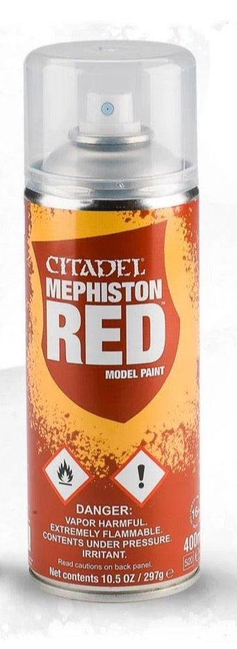 Spray Primer: Mephiston Red